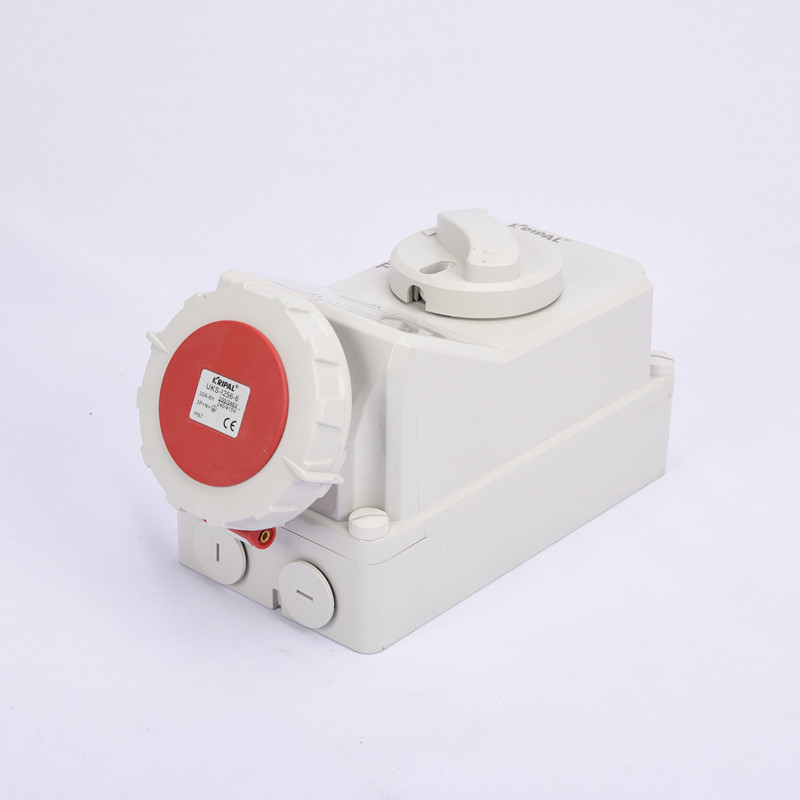 Quality 63A IP44 Mechanical Interlock Contactor Switch Sockets for sale