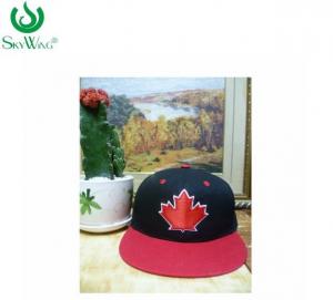 Quality Custom Logo Flat Bill Golf Cap / Mens Snapback Hats Customized Size for sale