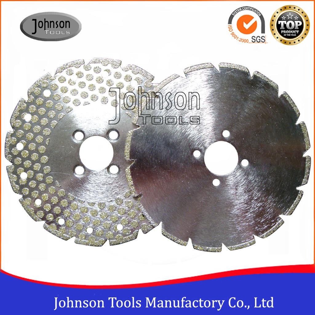 Quality Original 8 Inch Diamond Saw Blade For Cutting Marble or Granite Single Side Dots for sale