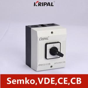 Quality IP65 Electrical Changeover Switch 3P 16Amp 230-440V Safe Reliable for sale