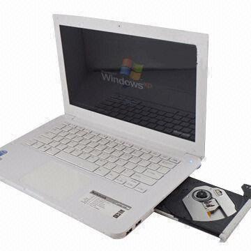 Quality 14-inch Laptop with DVD Driver, Atom D2700 Dual Core CPU and 802.11 a/b/g Wireless LAN for sale