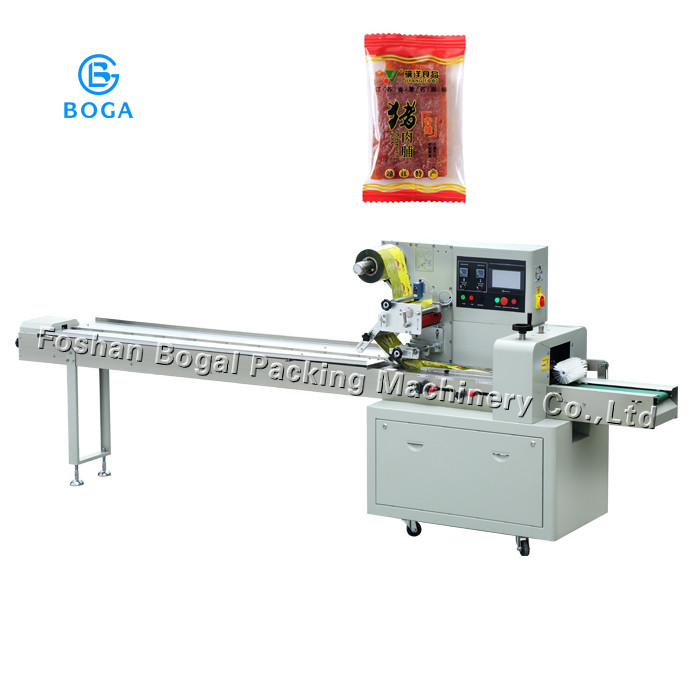 Quality Horizontal Rotary Beef Jerky Packaging Machine Semi Automatic Wrapping for sale