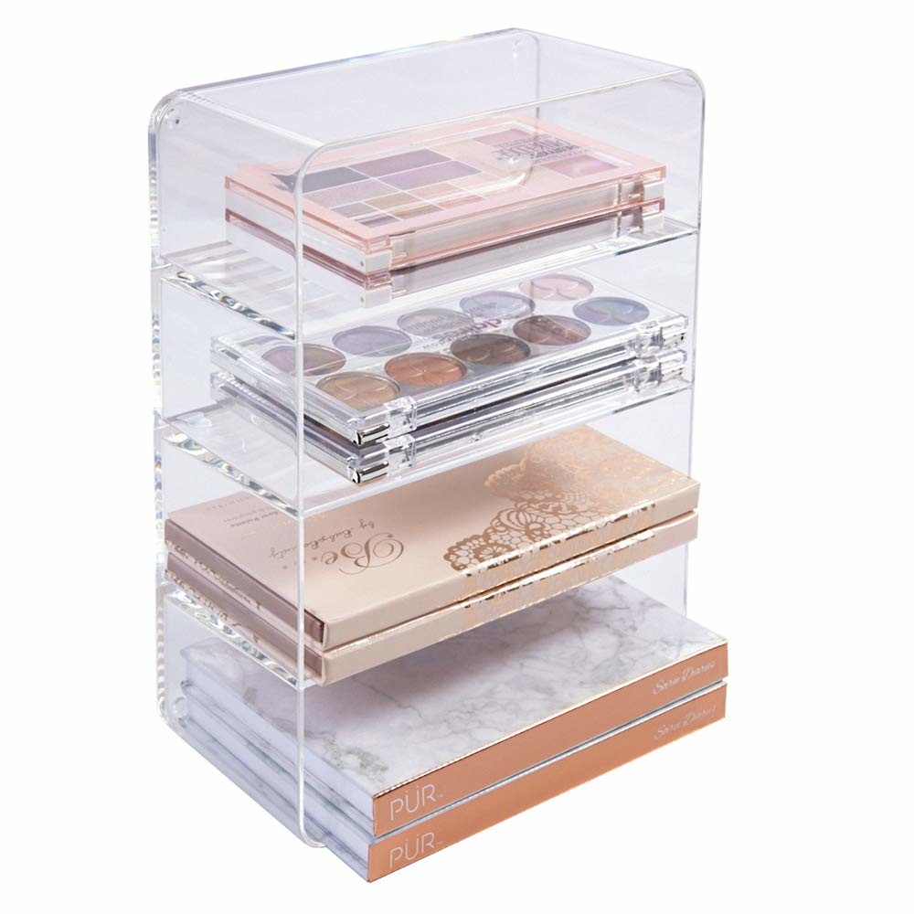 Quality Nested Acrylic Display Box Clear Plastic Dressers Crafts And Plush Toy Storage for sale