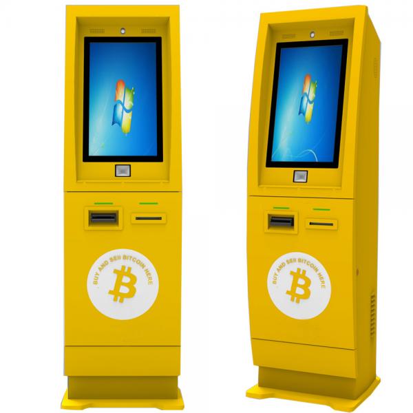 Buy 21.5 Inch Bitcoin Payment Machine Crypto Coin Atm with Anti Acid Steel Frame at wholesale prices