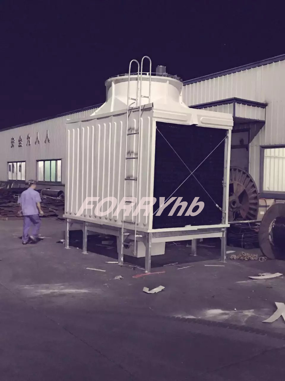 Quality Square Type Cross Flow Low Noise Cooling Tower for sale