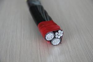 Quality ASTM AAC Conductor ABC Aerial Bundle Aluminium Conductor Cable 2*6AWG 1*6AWG for sale