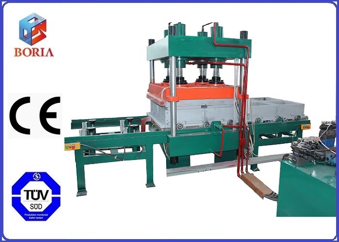 Quality Four Cavities Pneumatic Vulcanizing Machine Electric Heating For Rubber Tile for sale