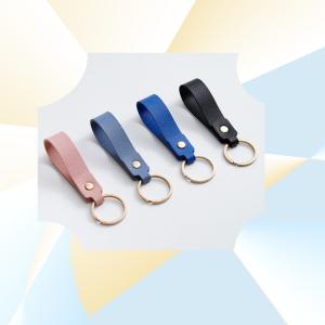 Quality Cute Car Split Leather Metal Keychain For Promotion Gift Travel Products Dongguan City for sale