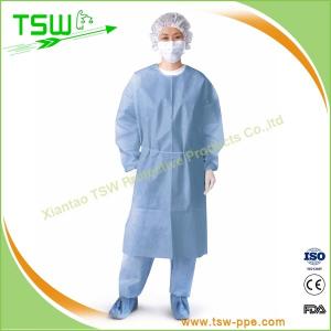 Quality Waterproof Sterile Disposable Medical Isolation Gown for sale