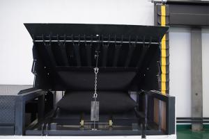 Quality Single-Three Phase Airbag Dock Leveler for Concrete Platform , Telescopic Dock Leveler for sale