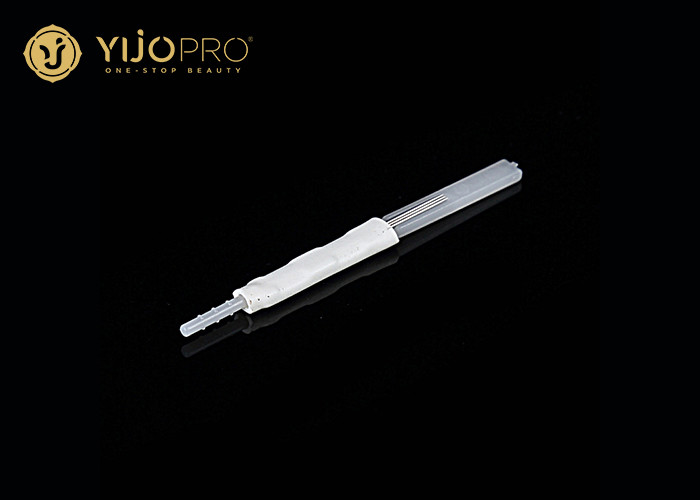 Quality Safety Disposable Permanent Makeup Needles , 3F Flat Shader Tattoo Needles for sale