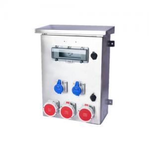 Quality 16A 400V IP65 Temporary Power Boxes Metal Material IEC Standard for sale