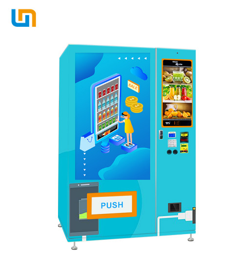 Quality Mobile Phone Accessories Media Vending Machine With Large Screen, 55 inch screen and 22 inch touch screen. Micron for sale