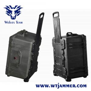 Quality 800 Watt Portable High Power Signal Jammer Wireless 200 - 300m Range for sale