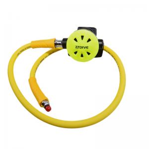 Quality Durable Balanced Second Stage Regulator Yellow Backup Breathing Apparatus for sale