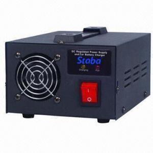 Quality DC-regulated Power Supply/Battery Charger with 20A Maximum Current for sale