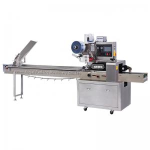 Quality Rotary Snow Cake Biscuit Packing Machine / Auto Horizontal Pillow Pack Machine for sale