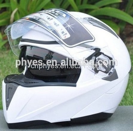 Smart Double Visor Flip Up Bluetooth Helmet with DOT Certificate