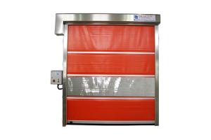 Quality Rapid Automatic Roll Up Door , Industrial High Speed Door For Warehouse for sale
