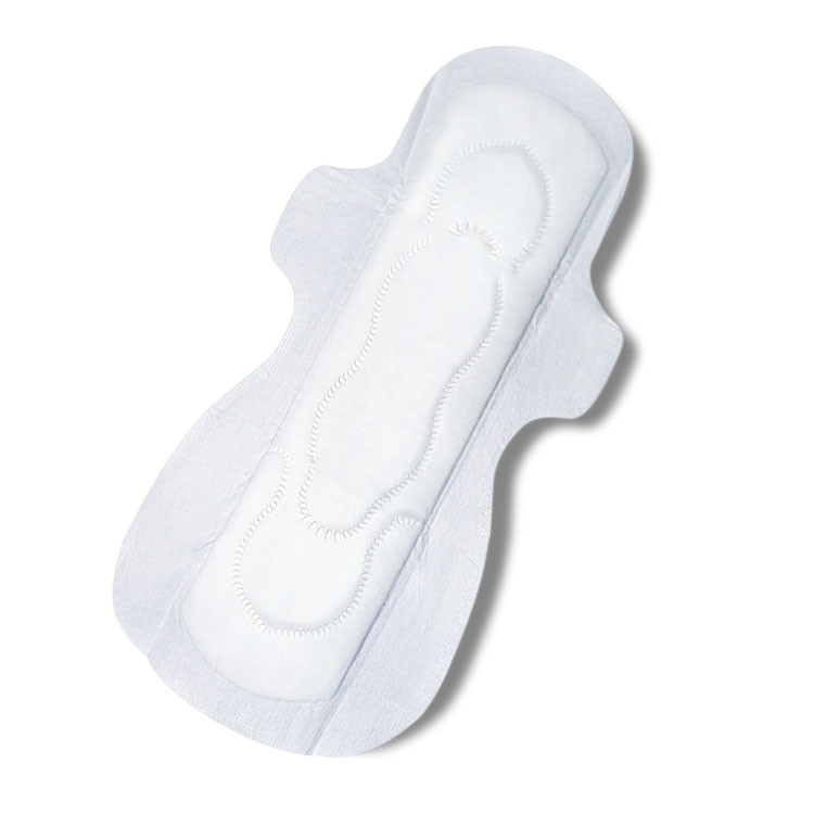 China OEM 155mm Lady Soft Sanitary Pad Biodegradable Cotton Napkin For Ladies Feminine Hygiene on sale