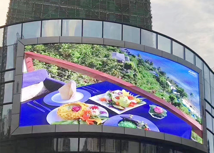 Quality SMD3535 5mm Pixel Advertising LED Billboard 7000cd for sale
