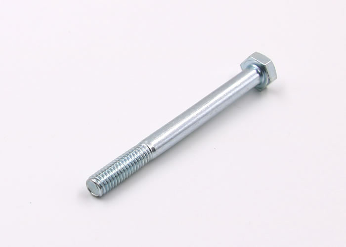 Quality DIN 931 Grade 8.8 Fasteners Screws Bolts Hexagon Head Zinc Plated Surface Treatment for sale