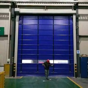 Quality PVC Rapid Roller Doors 900/800N Tearing Strength For Industrial Use for sale