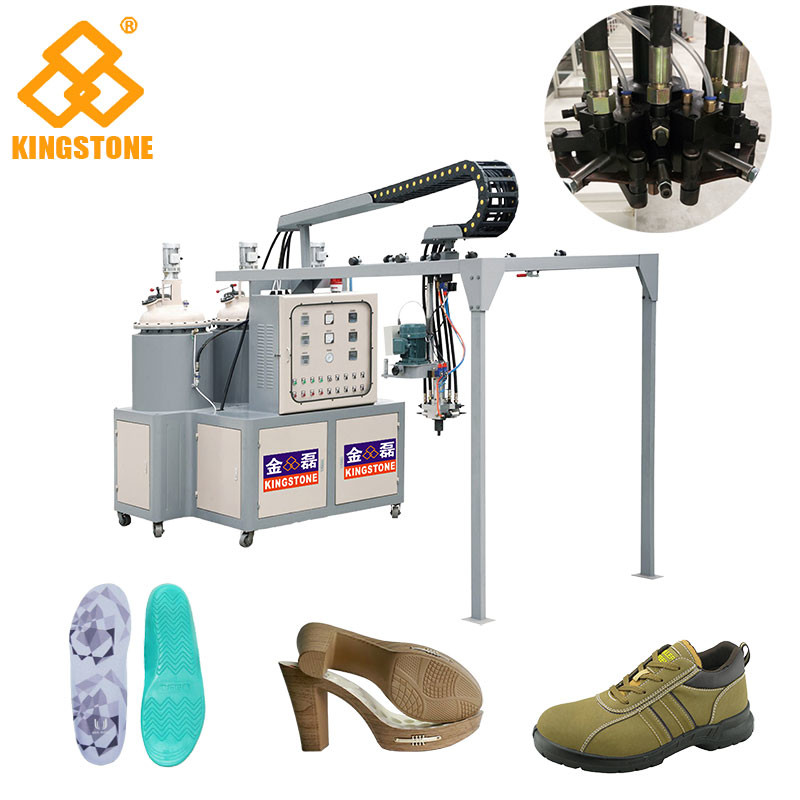 Buy PU Injection Moulding Machine , Polyurethane Foam Machine For High Heel Shoes at wholesale prices