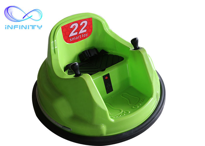 Quality Wholesale Colorful Plastic Battery Operated Electric Toddler Remote Control Bumper Kids Round Spining Bumper Car Ride for sale