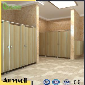 Quality Amywell factory wholesale durable formica phenolic toilet partitions for sale