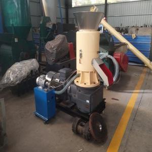 China Flat Die Wood Pellet Mill Wood Pellet Making Machine With CE on sale