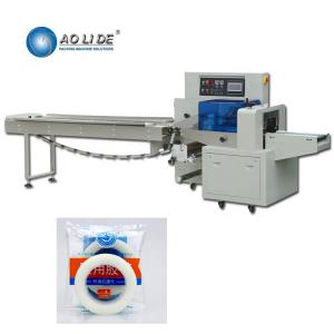 Quality Flow Wrap Packaging Machine Separated PID Control Plastic Bag Temperature Tape Seal for sale