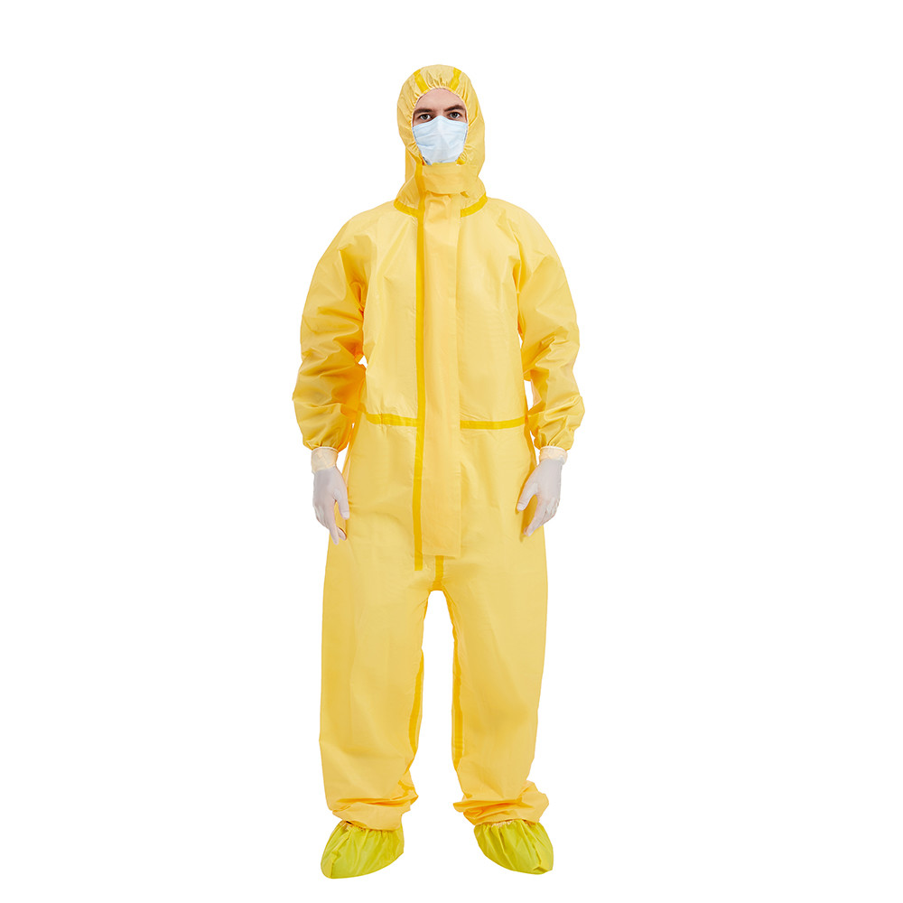 Quality Winter Industrial Chemical Waterproof Disposable Coveralls for sale