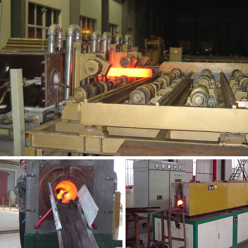 Quality Iron Rod 300kw Electric Induction Heating Forging Furnace High Frequency for sale