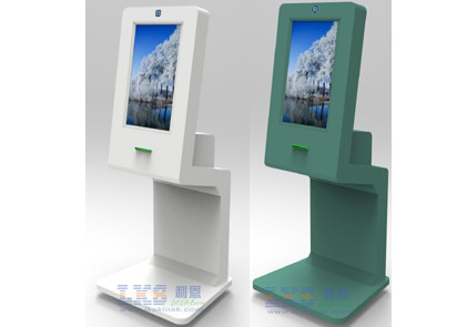 Quality Employees Biometric Recognition Self Check In Kiosk Member Card Reader for sale