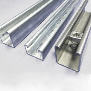 Quality On Off Grid Galvanized Steel Profile Customized Color Wind Seismic Resistance For Solar Panel Mounting Structures for sale