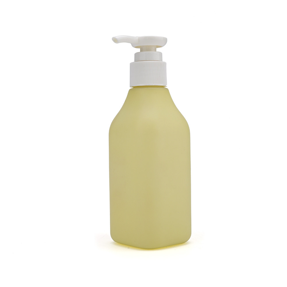Quality 200ml Yellow Empty Plastic Cosmetic Bottles Skin Care Packaging OEM Accepted for sale