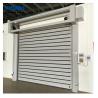 Exterior Automatic Shutter Wind Resistant High Speed Door 8m Aluminum Alloy 35m/s for sale