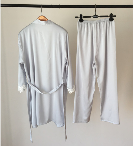 Quality 5piece set summer pajamas, polyester Cardigan pajamas leisurewear for sale