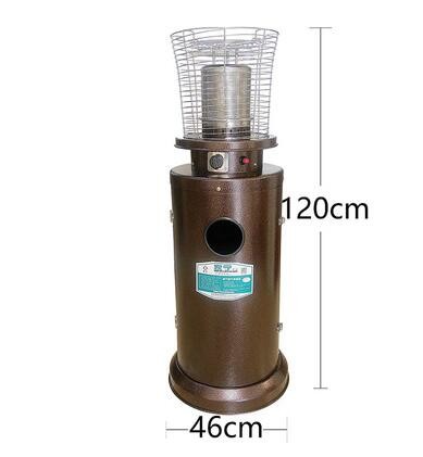 Quality New Design Exterior Gas Heaters , Portable Backyard Patio Heaters Automatic Shut Off for sale