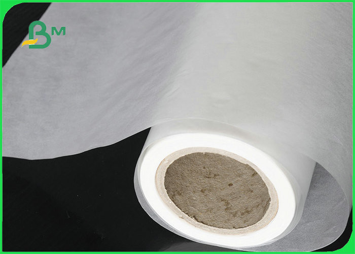 Quality White / Colored Glassine Paper Roll Food Grade 17GSM Jumbo Roll For Label Printing for sale