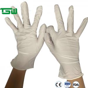 Quality Power Free  Disposable Latex Examination Gloves for sale