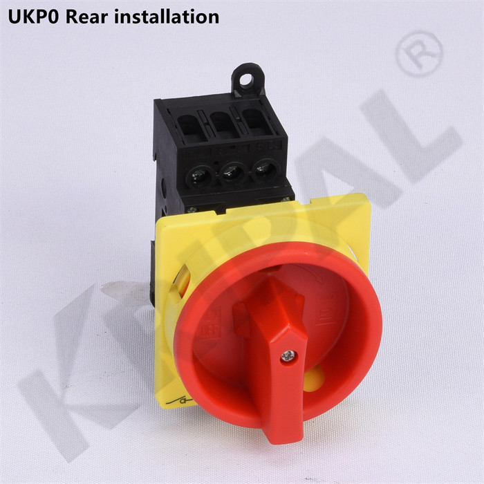 Quality 10A 4Pole IP65 230-440V Electric Rotary Isolator Switch IEC Standard for sale