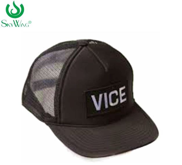 Quality Eco - Friendly Custom Fitted Baseball Hats 2D Flat Embroidered Logo Advertising for sale