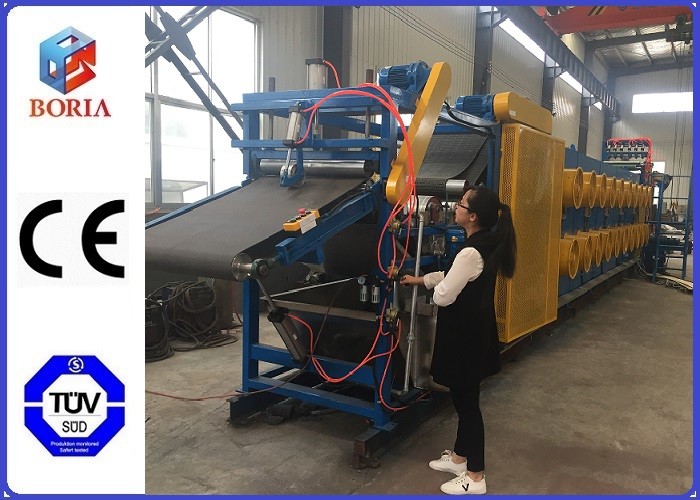 Quality Full Automatic Rubber Sheet Cooling Machine , 380/50Hz Rubber Batch Off Machine for sale