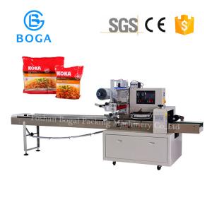 Quality Noodle Horizontal Flow Wrap Packing Machine Semi Automatic Quick Served for sale