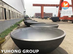 Quality Steel Dish Head, A516 GR.70 Elliptical Heads Torispherical Heads Tank Caps For Heat Exchanger Parts. for sale