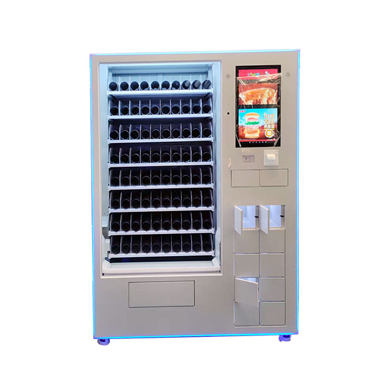 Quality Custom Snack Soda Vending Machine Drink Credit Card Reader Machine for sale