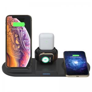 Quality 258*92*119mm Personalized Wireless Phone Charger Multifunctional 4 In 1 for sale