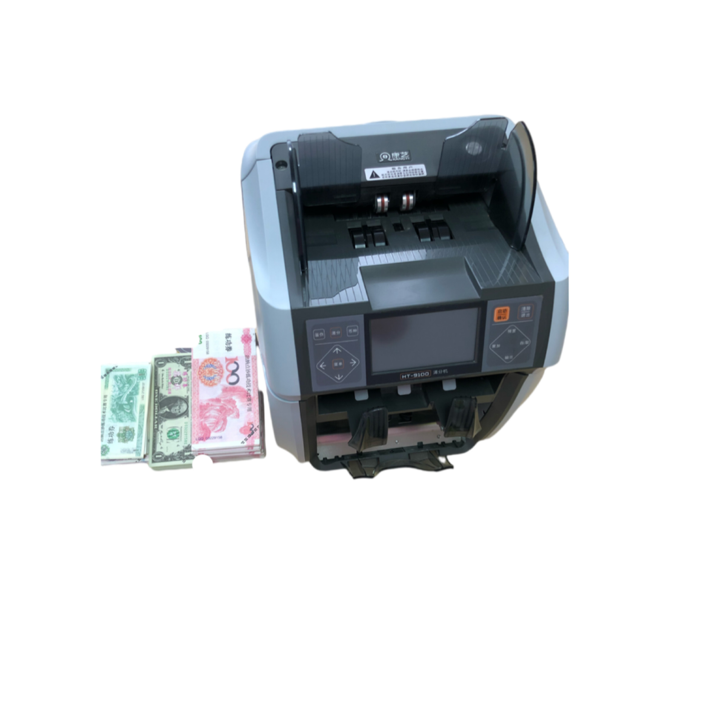 50W Value Mix Money Sorter Machine With UV MG MT IR And Color Sensor Function for sale